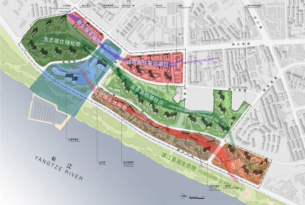 Wuhan Shimao Jinxiu Yangtze River Planning and Design, and Phase I Architectural Design Text