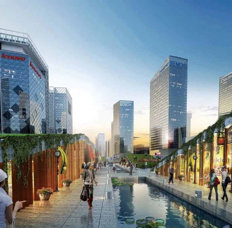 Foshan Nanhai Financial Plaza Urban Design Proposal Text