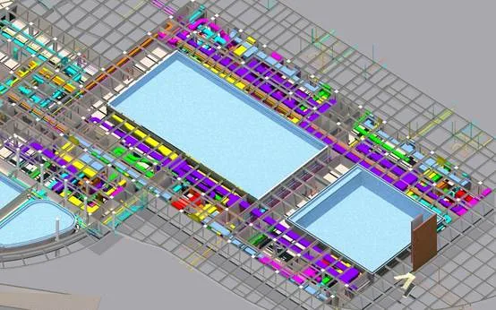 BIM Application in Jiangmen Binjiang Sports Center Project