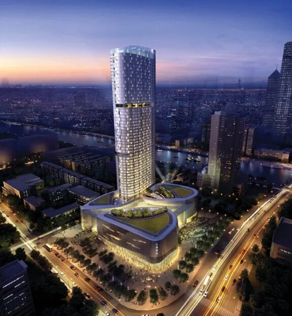 Text of Conceptual Design Scheme for Sunshine New Industry Center Building on Tianjin Shiyijing Road