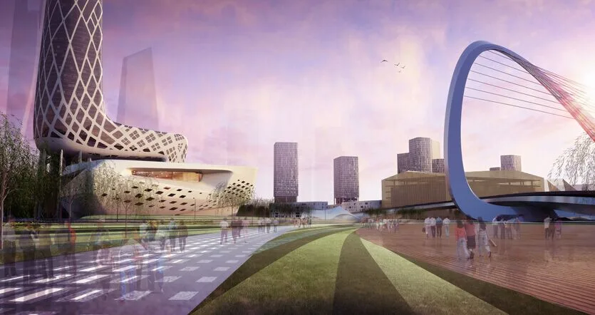 Design Text of Nanjing Youth Olympic Conference Center (with CAD)