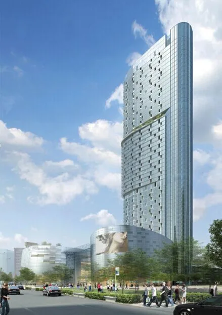Text of Conceptual Design Scheme for Sunshine New Industry Center Building on Tianjin Shiyijing Road