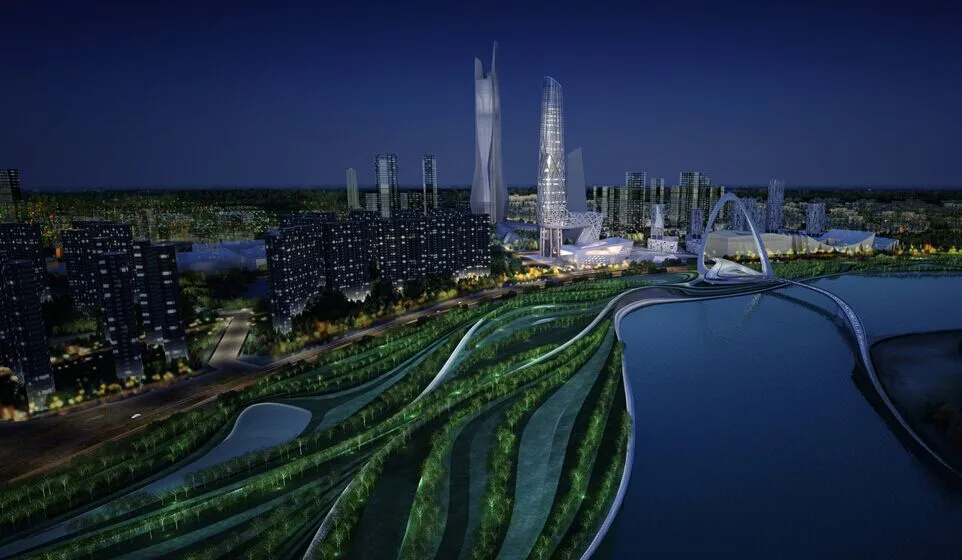Design Text of Nanjing Youth Olympic Conference Center (with CAD)