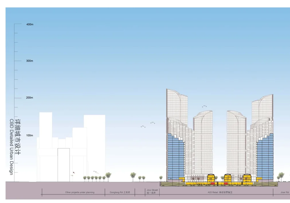 Detailed Architectural Design Scheme Text for Nantong CBD Urban Complex