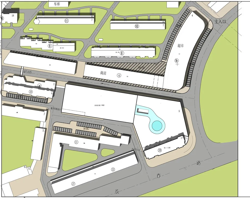 Text of Architectural Design Scheme for Jilin Changmao Commercial Street