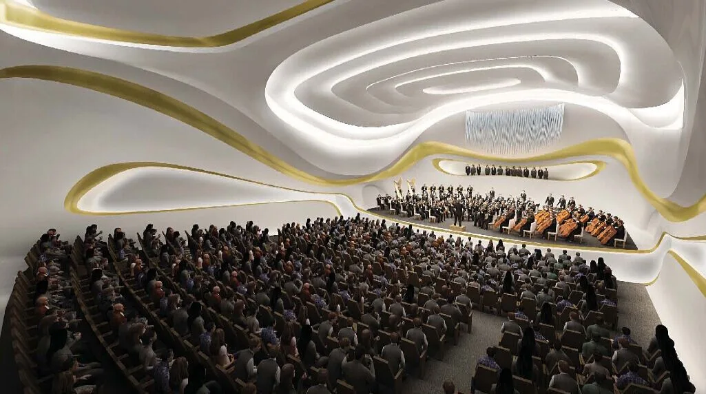 Design Text of Nanjing Youth Olympic Conference Center (with CAD)