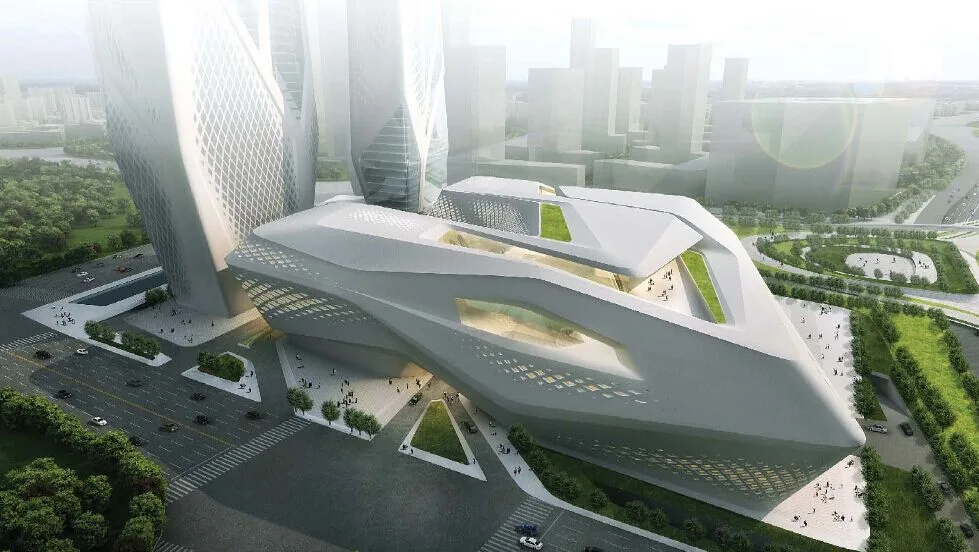 Design Text of Nanjing Youth Olympic Conference Center (with CAD)