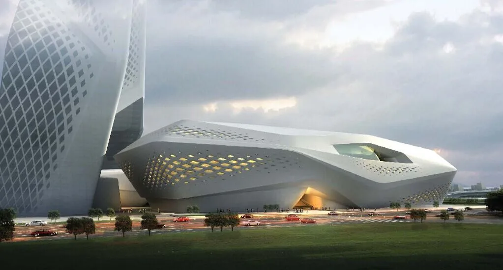 Design Text of Nanjing Youth Olympic Conference Center (with CAD)