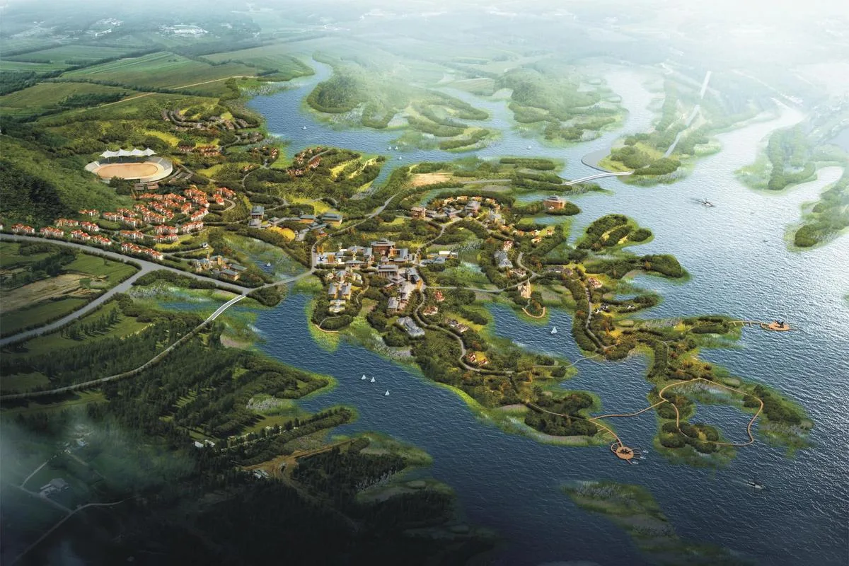 Architectural Design Proposal for Tianlang Blue Peninsula International Equestrian Resort
