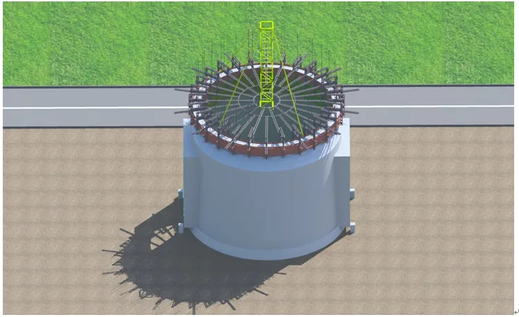 BIM application in 600m2 sintering project based on PW collaborative platform