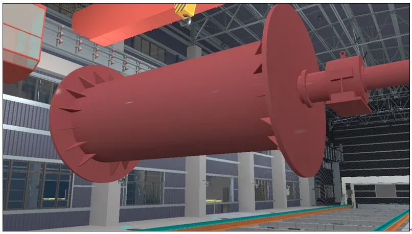 BIM application in 600m2 sintering project based on PW collaborative platform