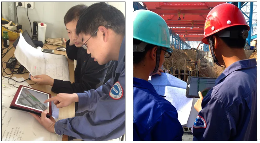 BIM application in 600m2 sintering project based on PW collaborative platform