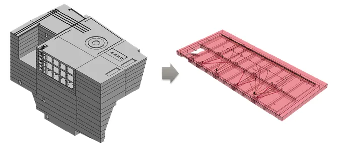 Application of eB in the management of segmented pouring in hydropower station construction
