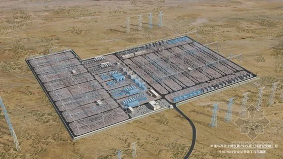 Shazhou 750kV digital substation