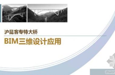 Using BIM 3D Design for the Shanghai-Kunming High-Speed Passenger Bridge-BIM WORLD