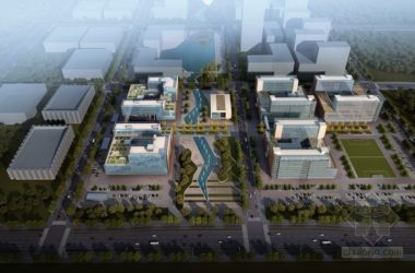 China Mobile International Information Port Phase II, Section A: R&D Innovation Center-BIM WORLD