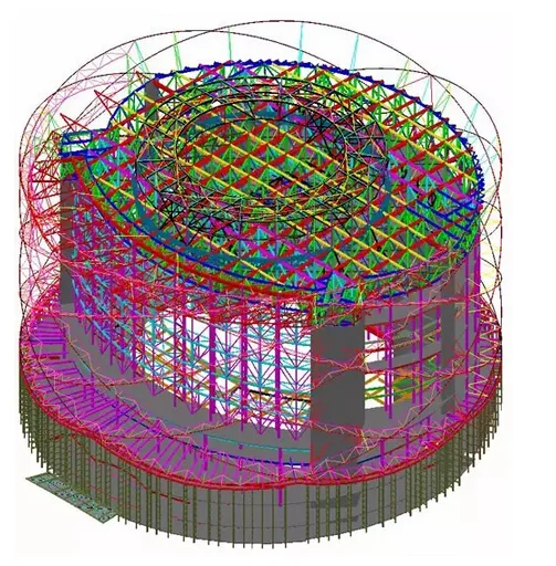 How was the Wuhan Wanda runway built using BIM 'Red Lantern'