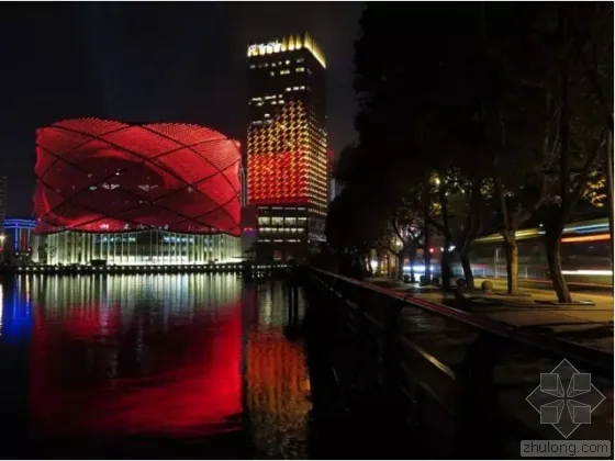 How was the Wuhan Wanda runway built using BIM 'Red Lantern'