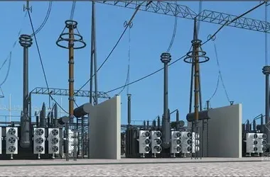 Shazhou 750kV Digital Substation Overview-BIM WORLD
