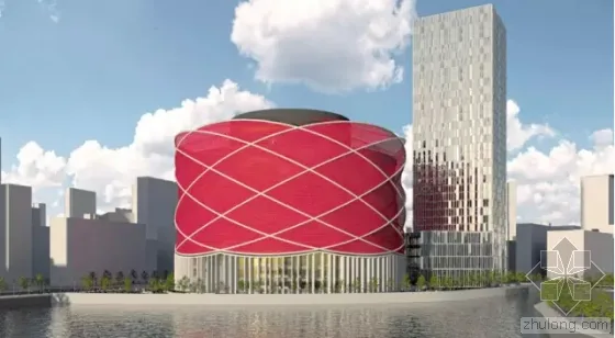 How was the Wuhan Wanda runway built using BIM 'Red Lantern'