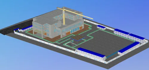BIM Business Application - Site Layout Model