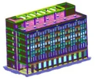 BIM Business Application - Building 3 Civil Engineering Model