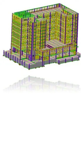 Building 1 Steel Reinforcement Model
