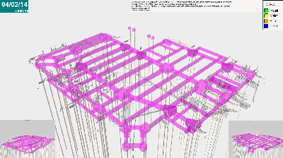 BIM simulation of Mickey Avenue construction