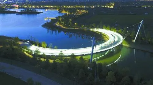 BIM technology supports the double bridge of Disney Wishing Star Park