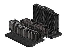 Civil engineering model BIM application