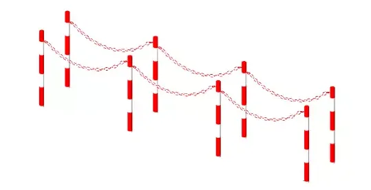 The method of creating chains for road guardrails in Revit