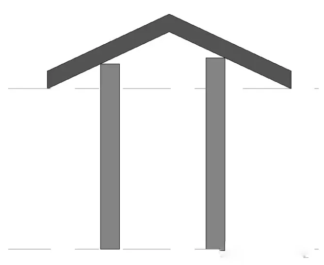 How to solve the problem of columns not being properly attached to the roof in Revit