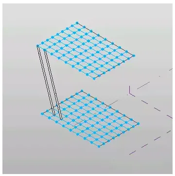Diagram illustrating the usage of adaptive components in Revit
