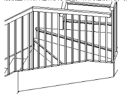 Revit software modifies the height and slope of railings and handrails