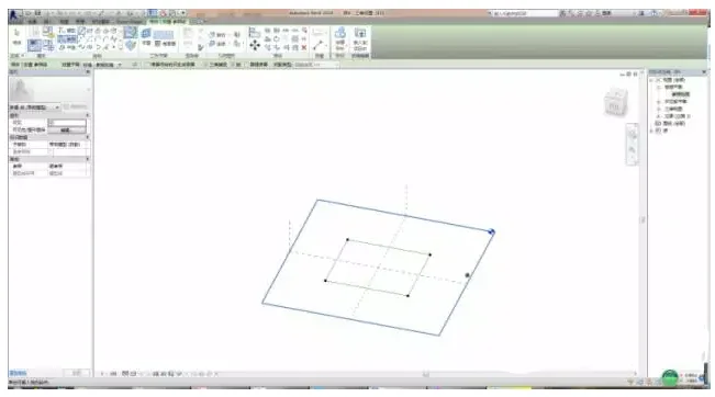 How to use adaptive families to create rectangular seamless surface curtain wall panels in Revit