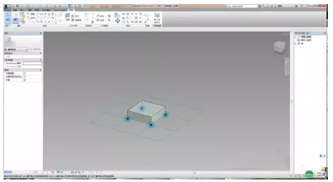 How to use adaptive families to create rectangular seamless surface curtain wall panels in Revit