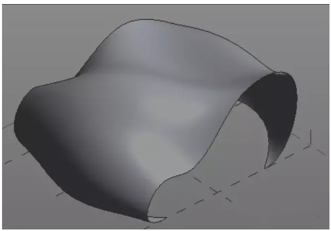 The method of using mass to create irregular spatial grids in Revit