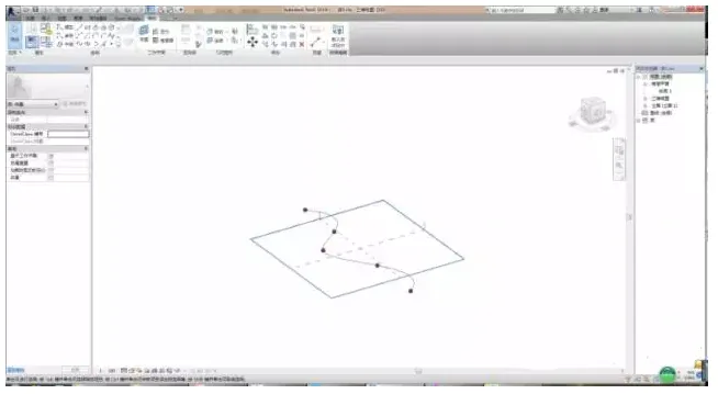 How to use adaptive families to create rectangular seamless surface curtain wall panels in Revit