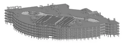Complete set of BIM model files for Vanke Plaza, including underground management, above ground management, and cost control