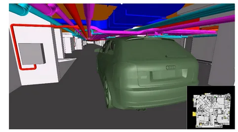 Complete set of BIM model files for Vanke Plaza, including underground management, above ground management, and cost control