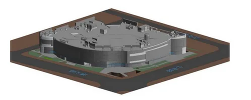 Complete set of BIM model files for Vanke Plaza, including underground management, above ground management, and cost control