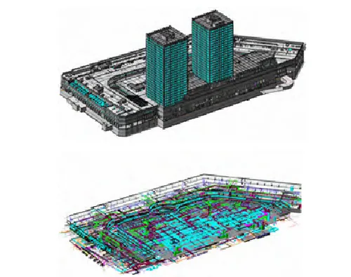 Application of BIM Technology in Construction of Kunshan Wanda Plaza Project