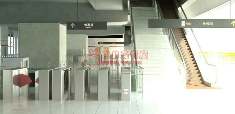 Revit model for subway station BIM project, building structure civil engineering MEP mechanical and electrical design equipment pipeline integration, REVIT subway model