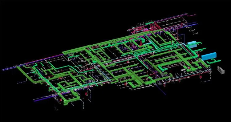 8 sets of complete BIM actual project models for various specialties, including building structures, plumbing, electrical, MEP, and high difficulty BIM actual projects