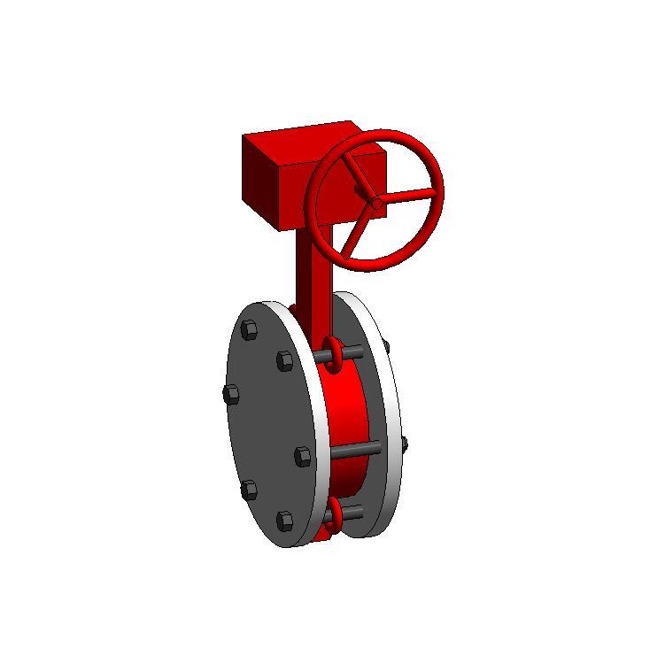 Signal Butterfly Valve Series: Clamp and Flange Types with BIM-Ready Revit Families