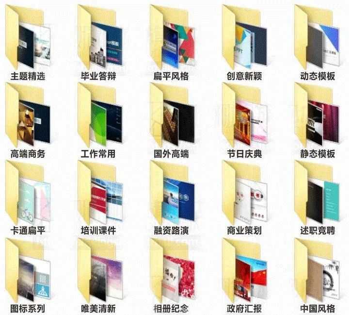 1000 sets of selected PPT templates, suitable for various industries, all available for free download, be sure to save them for backup