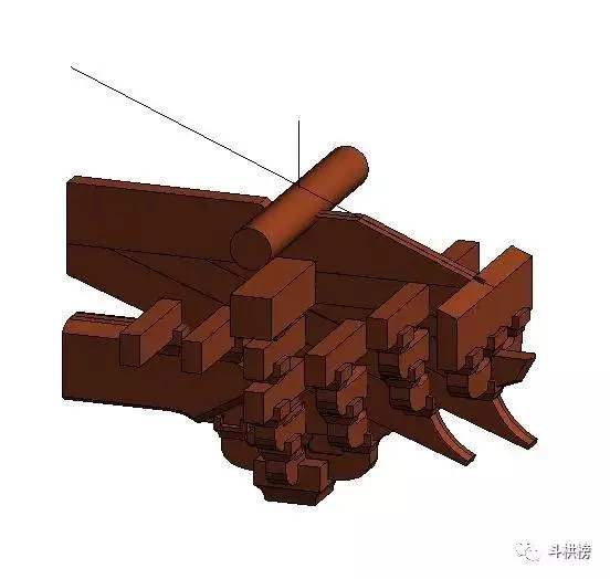 BIM Design of Ancient Architecture - Six Pavilions in Song Style - Dougong Construction
