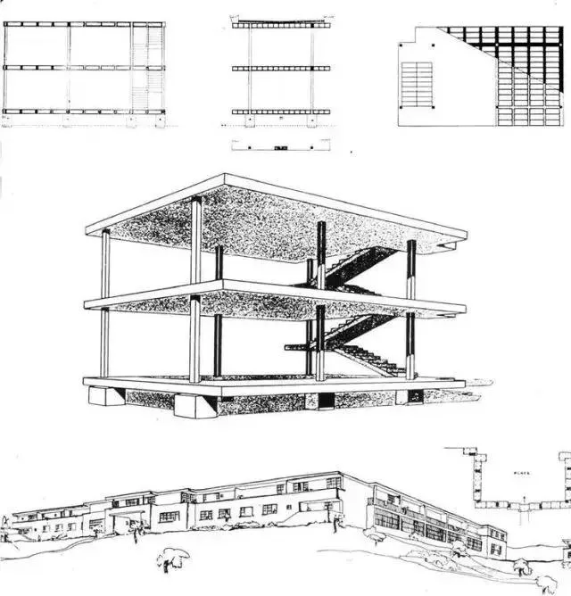 Three minutes to take you on a journey through the century long history of architectural industrialization! It all started with Le Corbusier .....