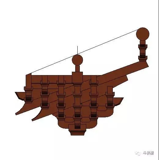 BIM Design of Ancient Architecture - Six Pavilions in Song Style - Dougong Construction