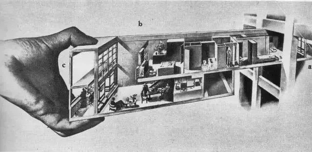 Modular residential units by Le Corbusier